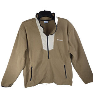 Columbia Jacket XL Men's Sequoia Grove Half Zip Fleece Gorpcore Cold Fall Warm